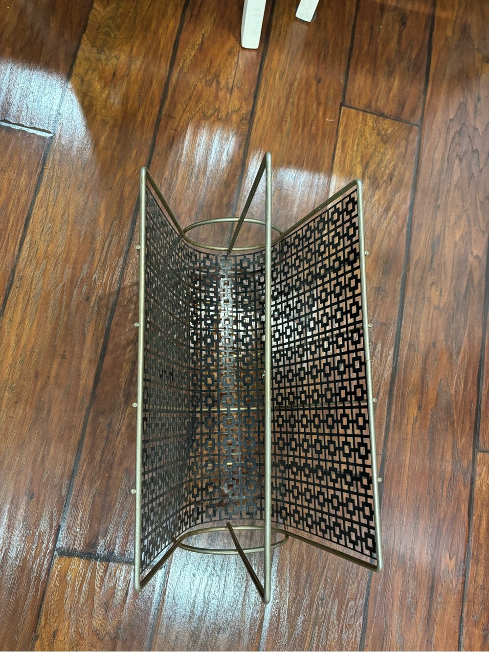 1960's MCM Magazine Rack Sleek Retro Mod Style - Picture 3 of 11